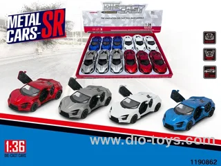1:36 alloy pull back car