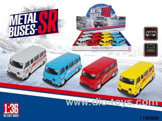 1:36 alloy pull back car