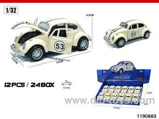 1:32 alloy pull back car