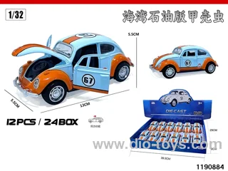 1:32 alloy pull back car