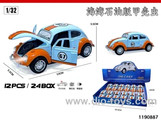 1:32 alloy pull back car