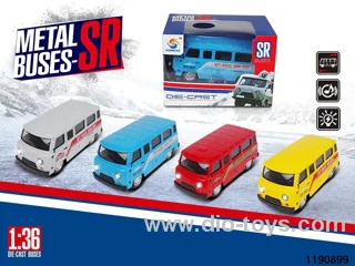 1:36 alloy pull back car