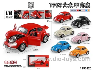 1:18 alloy pull back car