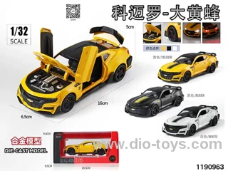 1:32 alloy pull back car