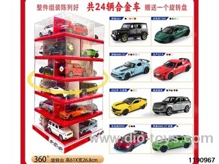 1:32 alloy pull back car W L/M