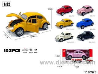 1:32 alloy pull back car