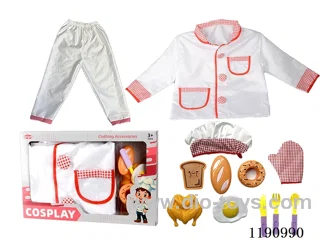 Cosplay chef set (color box)