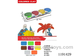 colored clay set