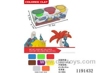 colored clay set