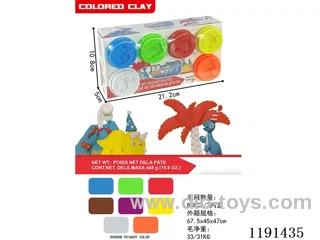 colored clay set