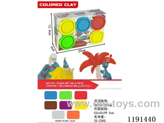 colored clay set