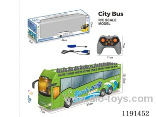 1:24 2.4G 9ch rc bus W L/M included battery