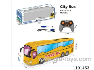 1:24 2.4G 9ch rc bus W L/M included battery