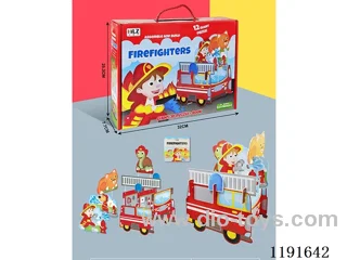 3D Firefighting Jigsaw 12PCS