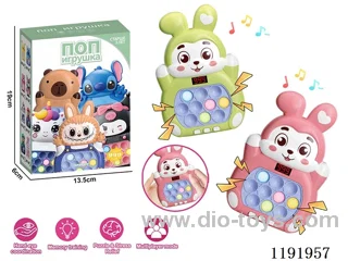 Russian version Green/Pink Bunny 999 Speed Push (without LCD) W L/M not included 3*AAA