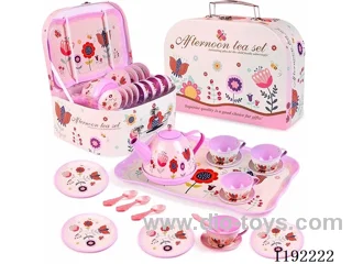 19PCS Pretend Play Tea Set