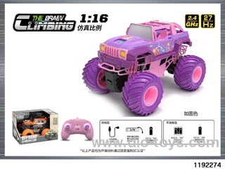 1:16 Sasquatch Climbing Car