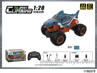 1:20 Inertial Sasquatch RC car