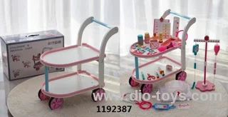 wooden doctor cart in color box