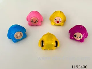 Pull Back Cartoon Head