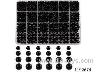 DIY Jewelry Set(4/6/8/10cm pearl + thread (24 compartments))