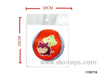 4 inch Colour Printed Fabric Ball