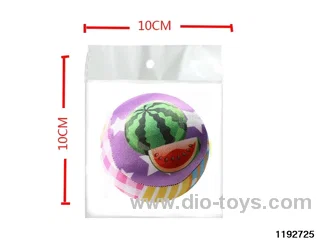 4 inch Colour Printed Fabric Ball