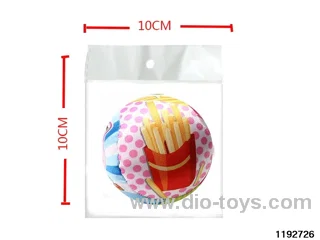 4 inch Colour Printed Fabric Ball