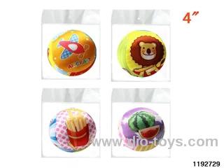 4 inch Colour Printed Fabric Ball