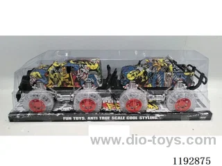 2PCS Doodle Inertia Vehicle