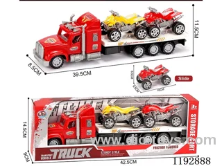 Trailer carrying 2PCS Beach Motorbike-Inertia