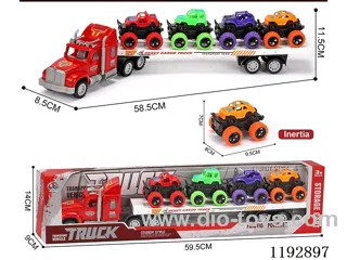 Trailer loading 4PCS Inertia Dirt Bike