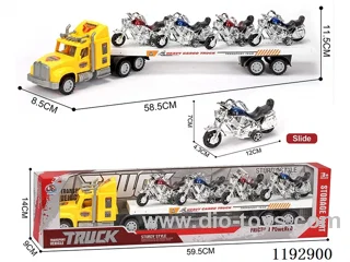 Trailer 4PCS Motorbike-Inertia