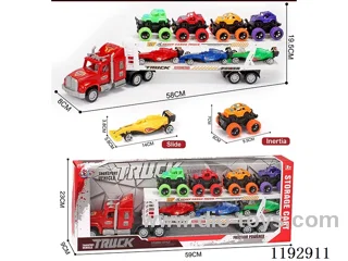 Tractor loaded 4PCS inertia 3PCS skid steer construction vehicle