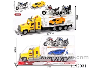 Trailer loading 2PCS Motorbike-Inertia