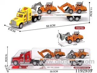 Trailer loading 2PCS Inertia Engineering Vehicle