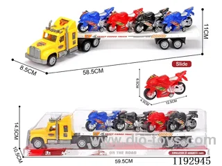 Trailer 4PCS Motorbike-Inertia
