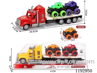 Trailer carrying 2PCS Off-road inertial vehicle