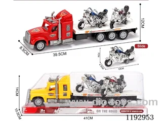 Trailer loading 2PCS Motorbike-Inertia