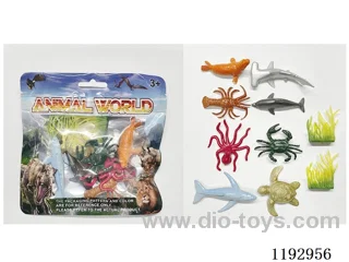 Solid Marine Animal Set