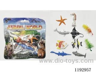 Solid Sea Animals Set