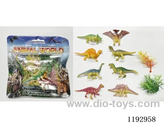 Solid Dinosaur Set