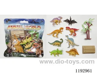 Solid Dinosaur Set