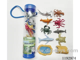 Solid Sea Animals Set