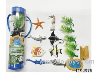 Solid Sea Animals Set