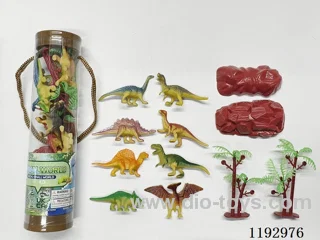 Solid Dinosaur Set