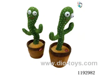 B/O Swinging Light Up Cactus