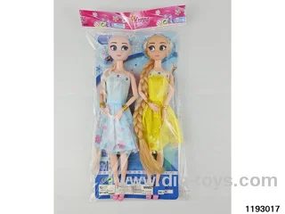11 inch 9 jointed doll set