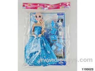 11 inch 9 jointed doll set