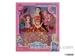 11 inch 9 jointed doll set
